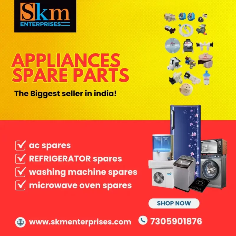 Appliances Spare Parts Shop in Palavakkam, Chennai Tamil Nadu – SKM Enterprises