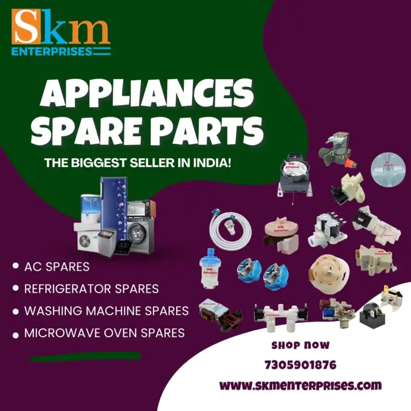 Appliances Spare Parts Shop in Palghar Maharashtra – SKM Enterprises