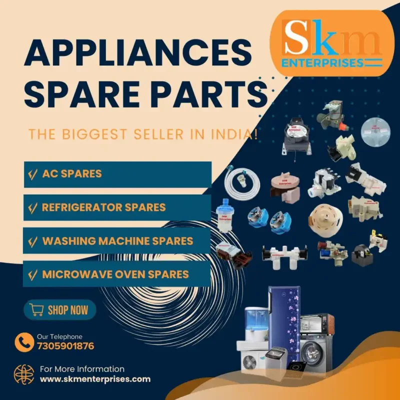 Appliances Spare Parts Shop in Pali Rajasthan – SKM Enterprises