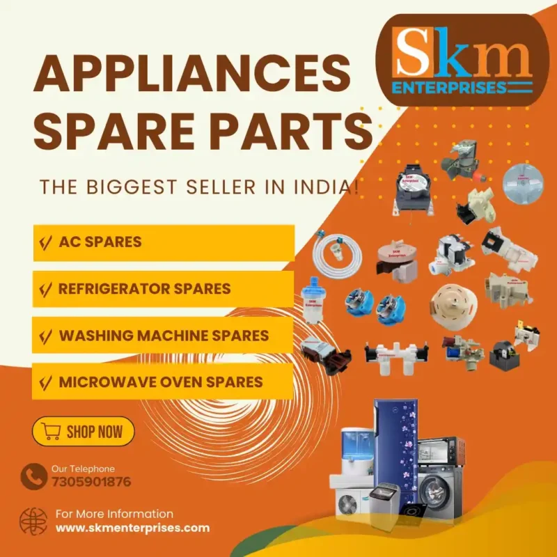 Appliances Spare Parts Shop in Pali Rajasthan – SKM Enterprises