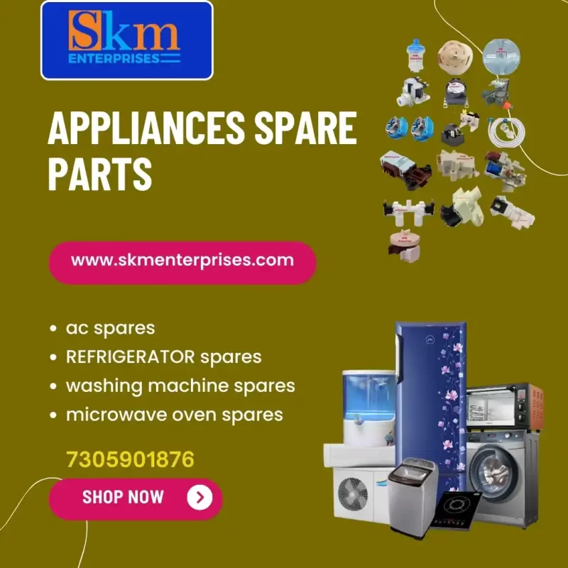 Appliances Spare Parts Shop in Panaji Goa – SKM Enterprises