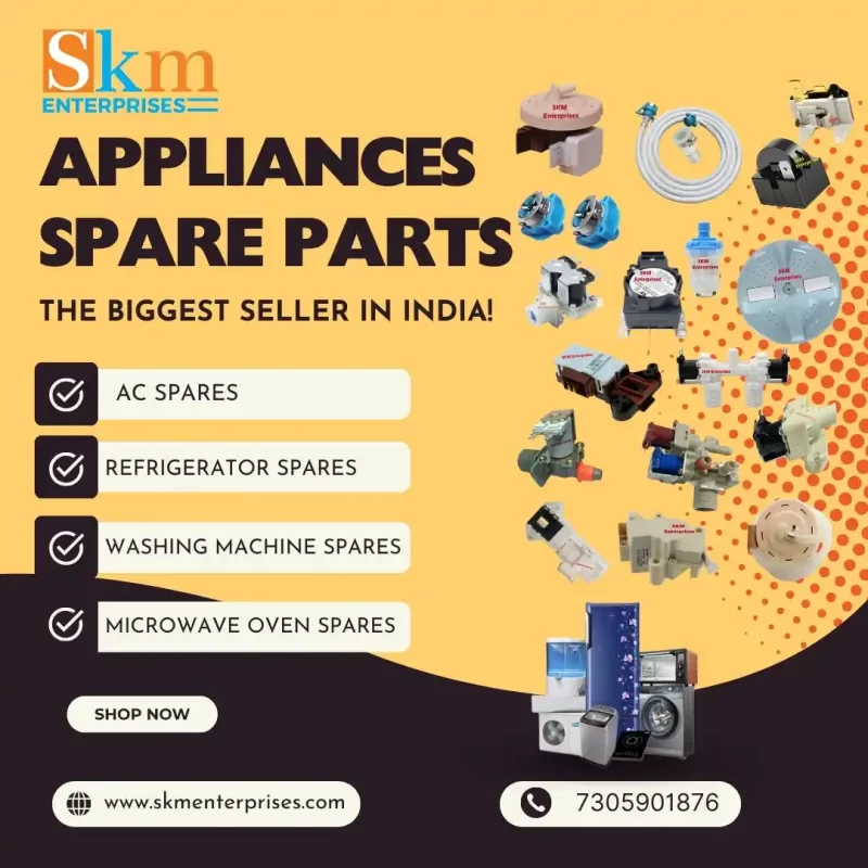 Appliances Spare Parts Shop in Panchkula Haryana – SKM Enterprises