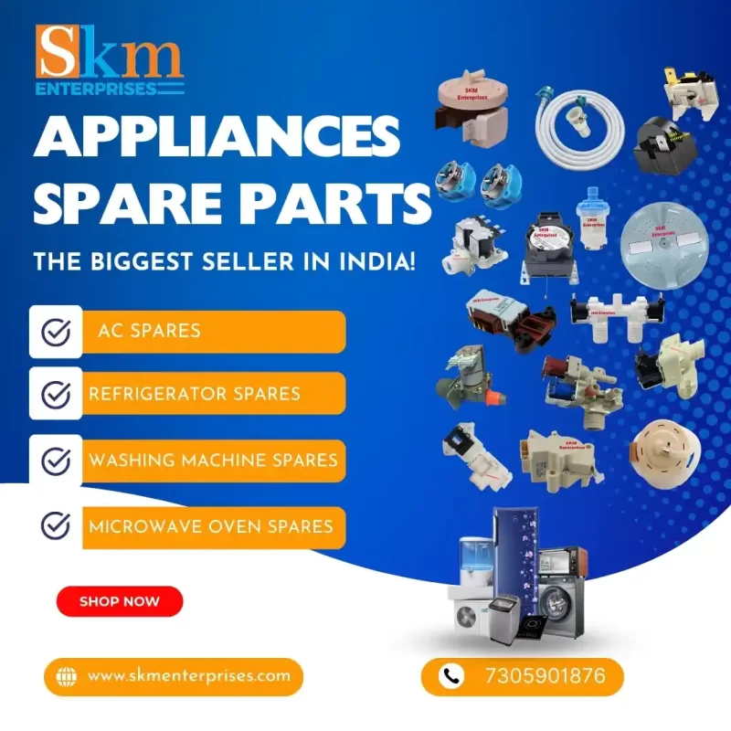 Appliances Spare Parts Shop in Panchkula Haryana – SKM Enterprises