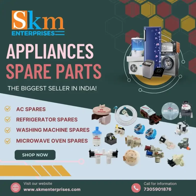 Appliances Spare Parts Shop in Panchmahal Gujarat – SKM Enterprises