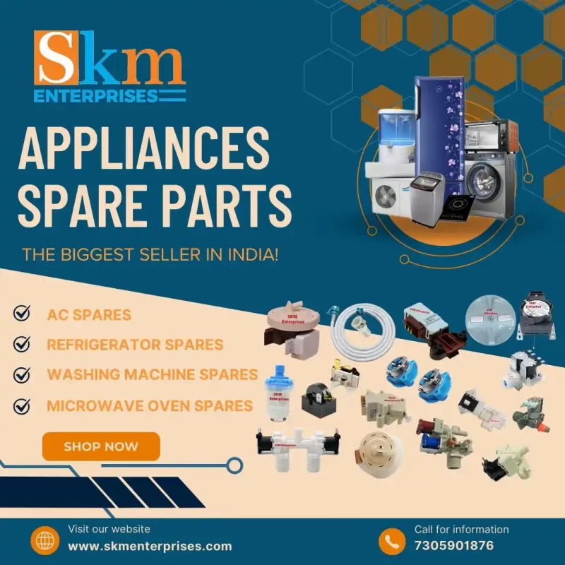 Appliances Spare Parts Shop in Panchmahal Gujarat – SKM Enterprises