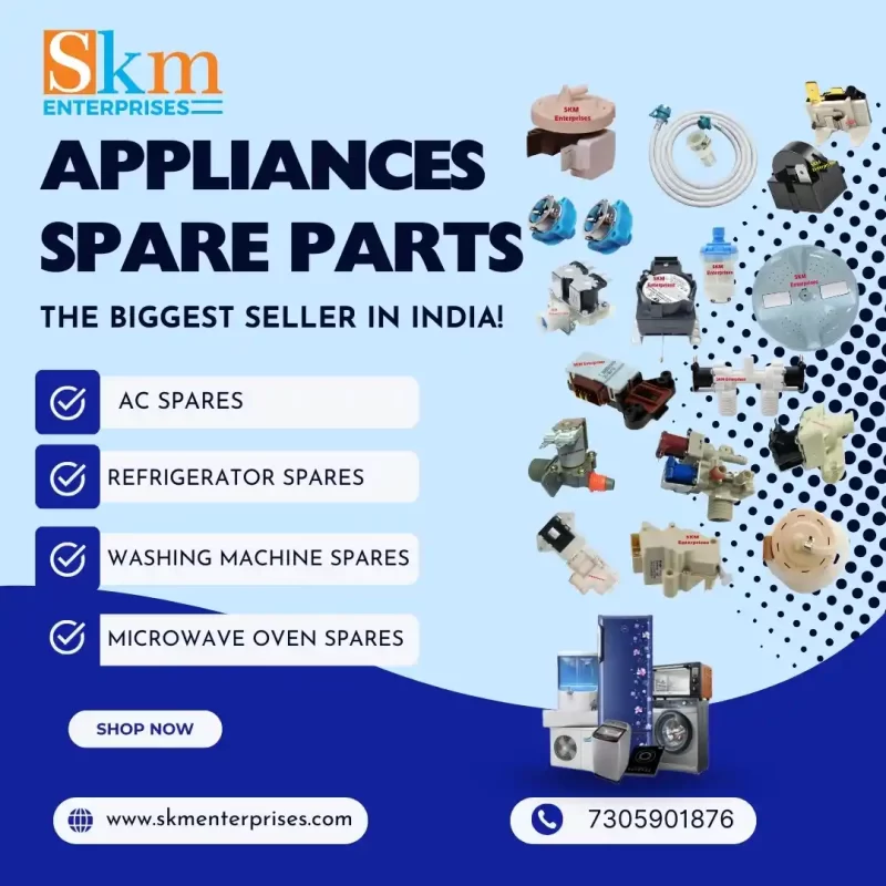 Appliances Spare Parts Shop in Panipat Haryana – SKM Enterprises