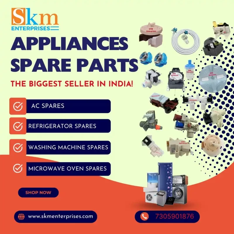Appliances Spare Parts Shop in Panipat Haryana – SKM Enterprises