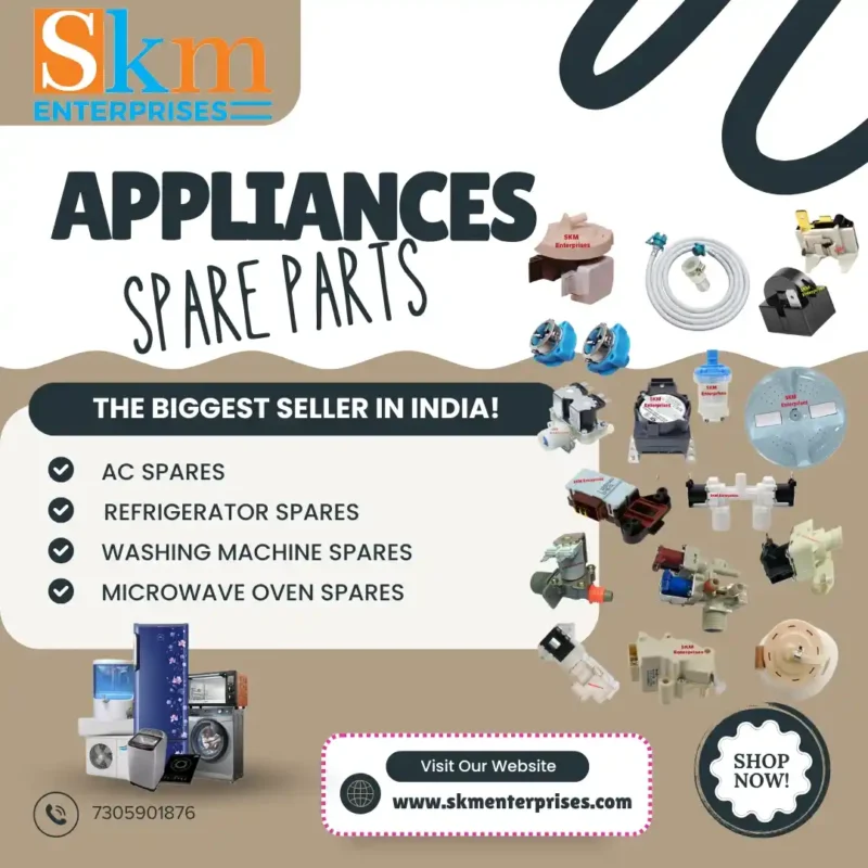 Appliances Spare Parts Shop in Parbhani Maharashtra – SKM Enterprises