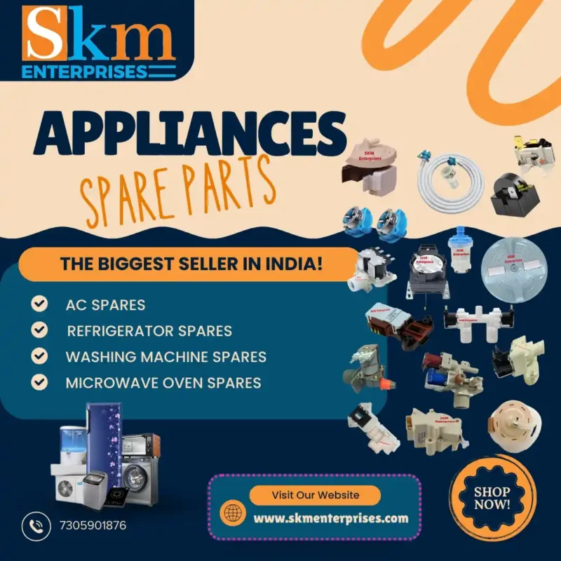 Appliances Spare Parts Shop in Parbhani Maharashtra – SKM Enterprises