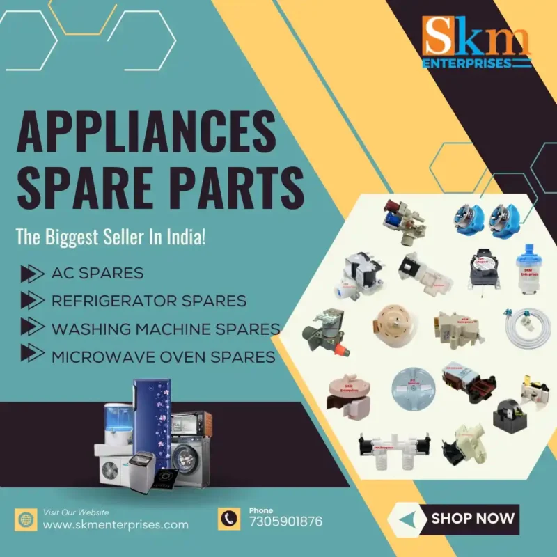 Appliances Spare Parts Shop in Paschim Bardhaman West Bengal – SKM Enterprises