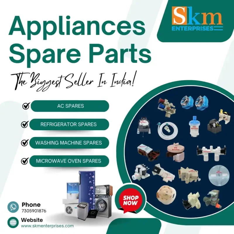 Appliances Spare Parts Shop in Paschim Medinipur West Bengal – SKM Enterprises