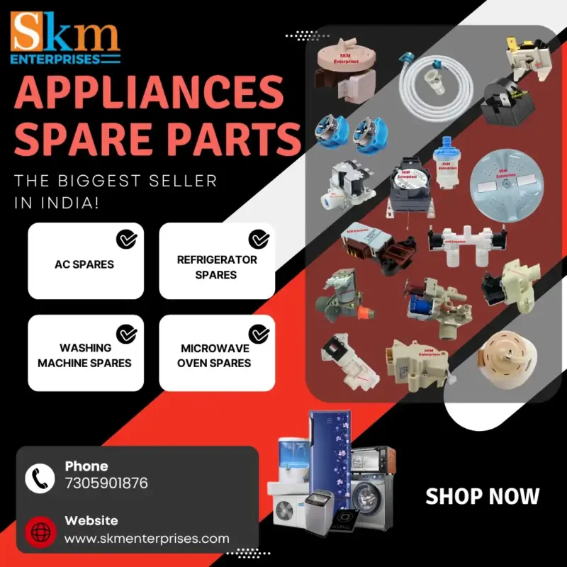 Appliances Spare Parts Shop in Paschim Medinipur West Bengal – SKM Enterprises