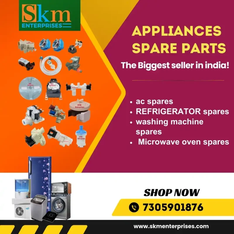 Appliances Spare Parts Shop in Pathankot Punjab – SKM Enterprises
