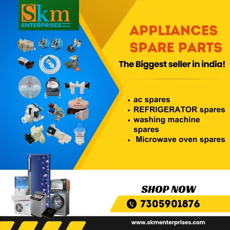 Appliances Spare Parts Shop in Pathankot Punjab – SKM Enterprises