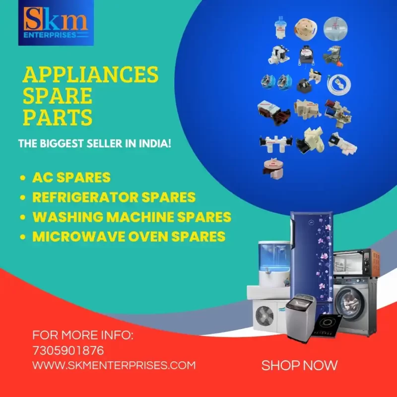 Appliances Spare Parts Shop in Patna Bihar – SKM Enterprises