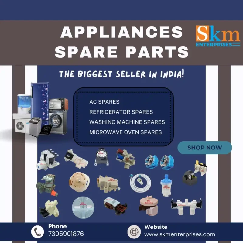 Appliances Spare Parts Shop in Pauri Garhwal Uttarakhand – SKM Enterprises