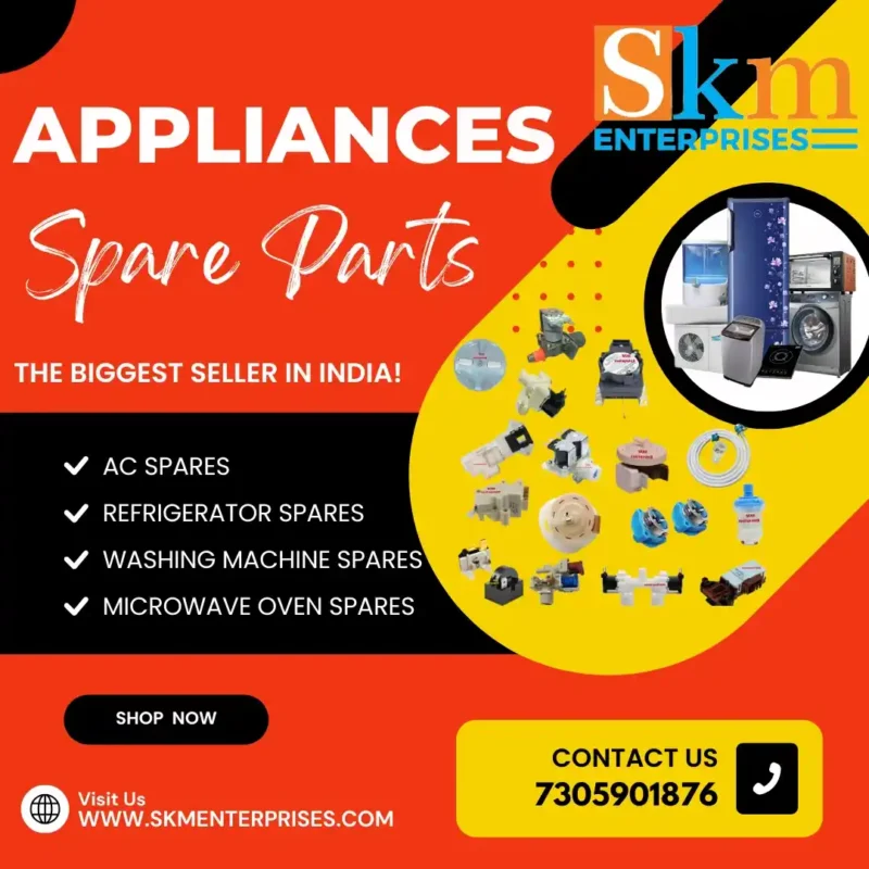 Appliances Spare Parts Shop in Perambalur Tamil Nadu – SKM Enterprises