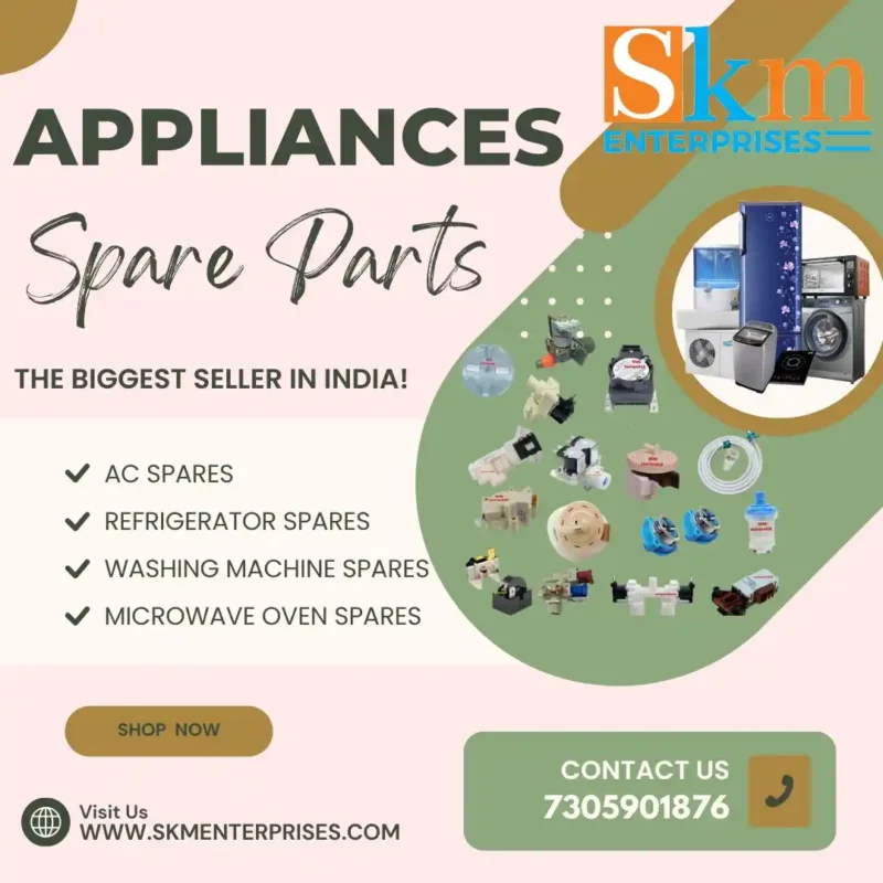 Appliances Spare Parts Shop in Perambalur Tamil Nadu – SKM Enterprises