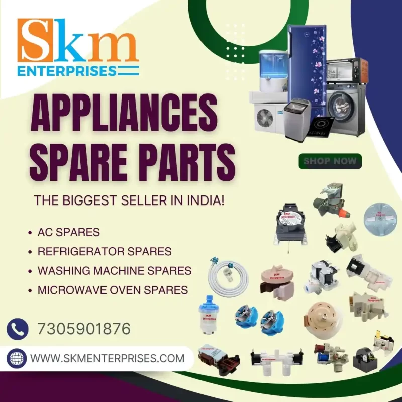 Appliances Spare Parts Shop in Perumalpet, Chennai Tamil Nadu – SKM Enterprises (2)