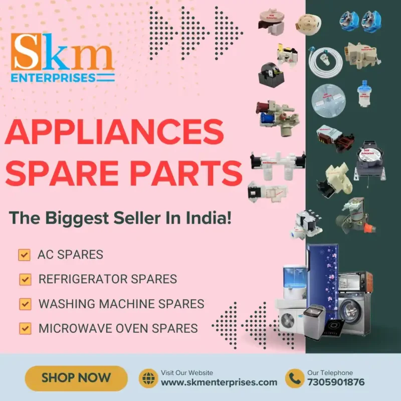 Appliances Spare Parts Shop in Phalodi Rajasthan – SKM Enterprises