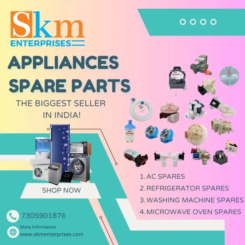Appliances Spare Parts Shop in Pudur, Chennai Tamil Nadu – SKM Enterprises