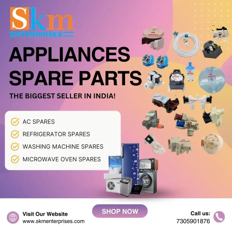 Appliances Spare Parts Shop in R.A.Puram, Chennai Tamil Nadu – SKM Enterprises