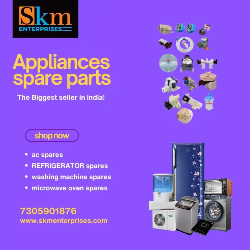 Appliances Spare Parts Shop in R.K.Nagar, Chennai Tamil Nadu – SKM Enterprises (2)