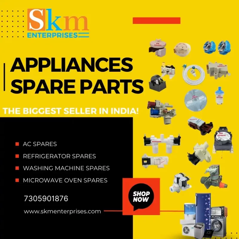 Appliances Spare Parts Shop in Raipur Chhattisgarh – SKM Enterprises