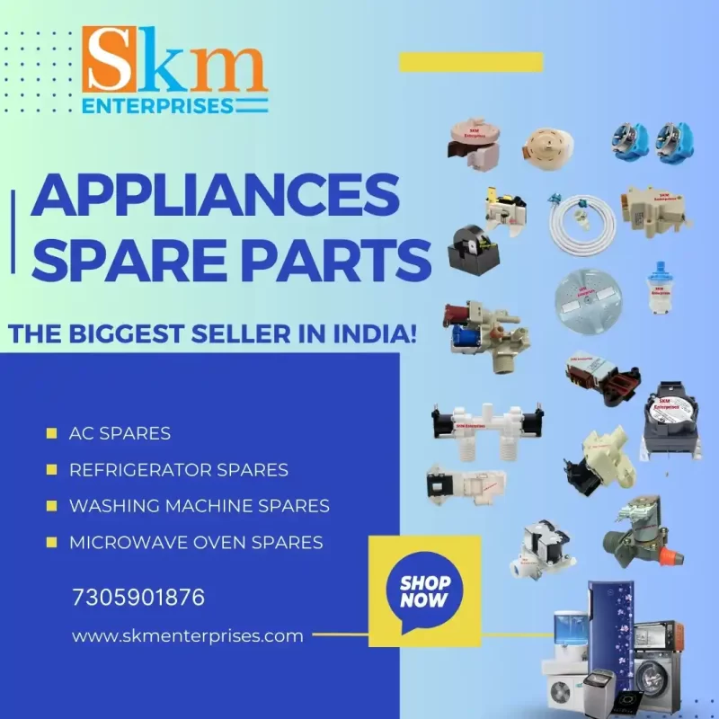Appliances Spare Parts Shop in Raipur Chhattisgarh – SKM Enterprises