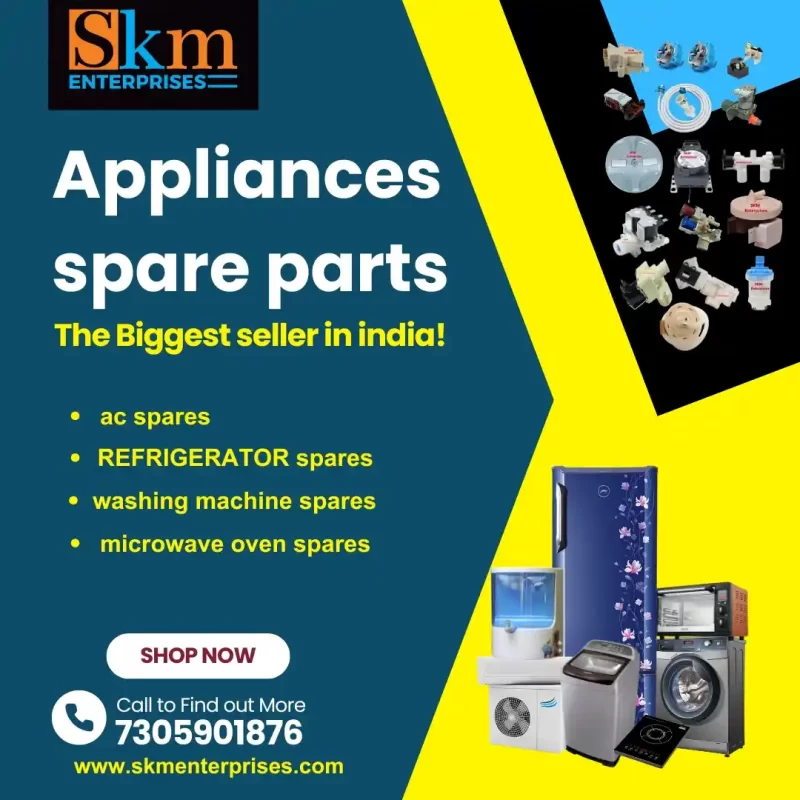 Appliances Spare Parts Shop in Raman Nagar, Chennai Tamil Nadu – SKM Enterprises (2)
