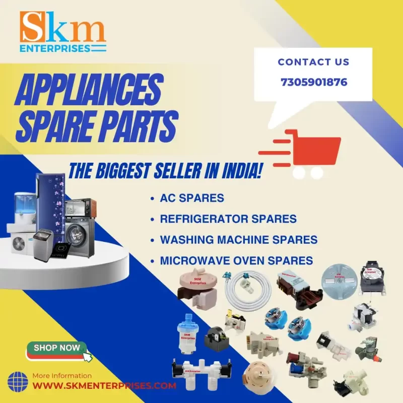 Appliances Spare Parts Shop in Ramapuram, Chennai Tamil Nadu – SKM Enterprises