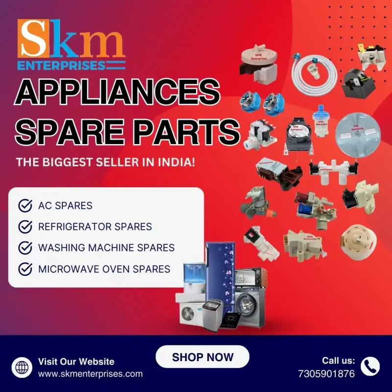 Appliances Spare Parts Shop in Rangarajapuram, Chennai Tamil Nadu – SKM Enterprises (2)