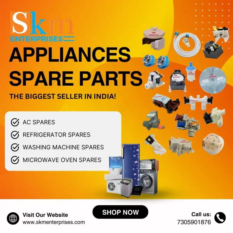 Appliances Spare Parts Shop in Rangarajapuram, Chennai Tamil Nadu – SKM Enterprises