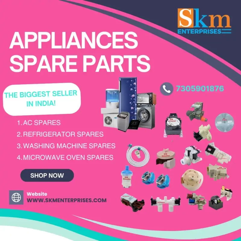 Appliances Spare Parts Shop in S V Nagar, Chennai Tamil Nadu – SKM Enterprises (2)