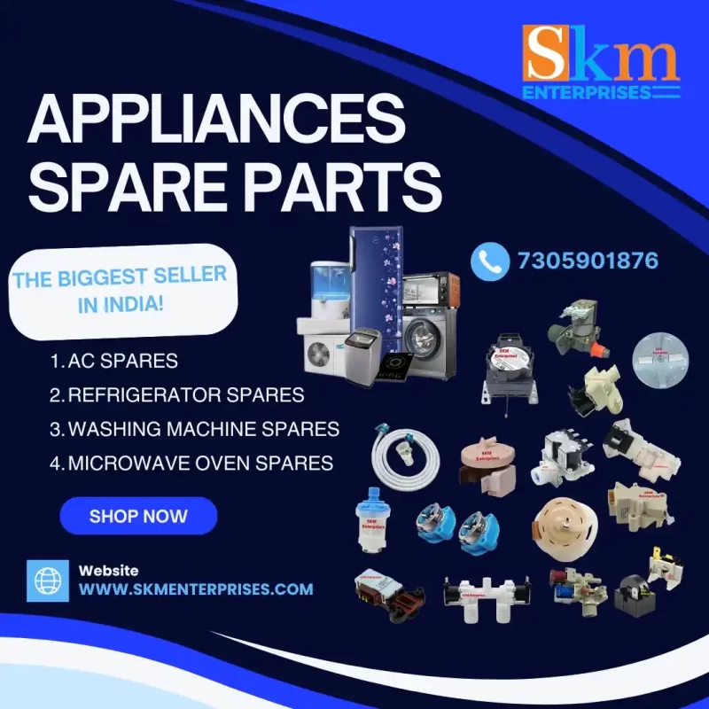 Appliances Spare Parts Shop in S V Nagar, Chennai Tamil Nadu – SKM Enterprises