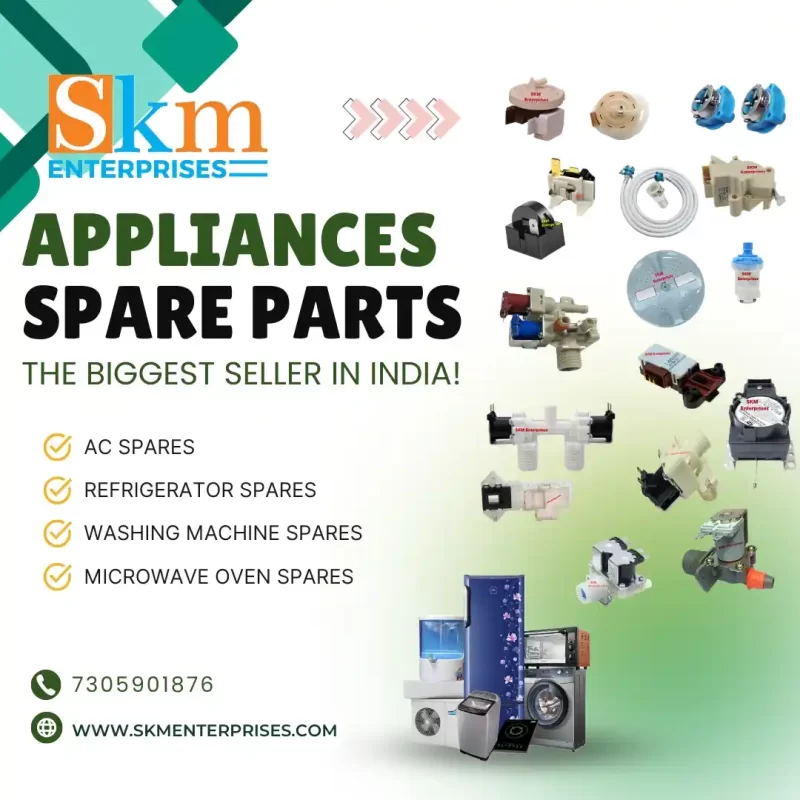 Appliances Spare Parts Shop in Saidapet, Chennai Tamil Nadu – SKM Enterprises