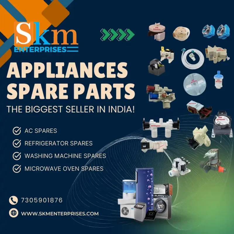 Appliances Spare Parts Shop in Saidapet West, Chennai Tamil Nadu – SKM Enterprises