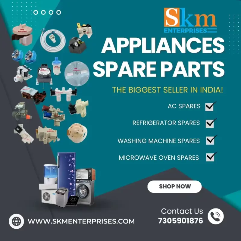 Appliances Spare Parts Shop in Saligarmam, Chennai Tamil Nadu – SKM Enterprises (2)
