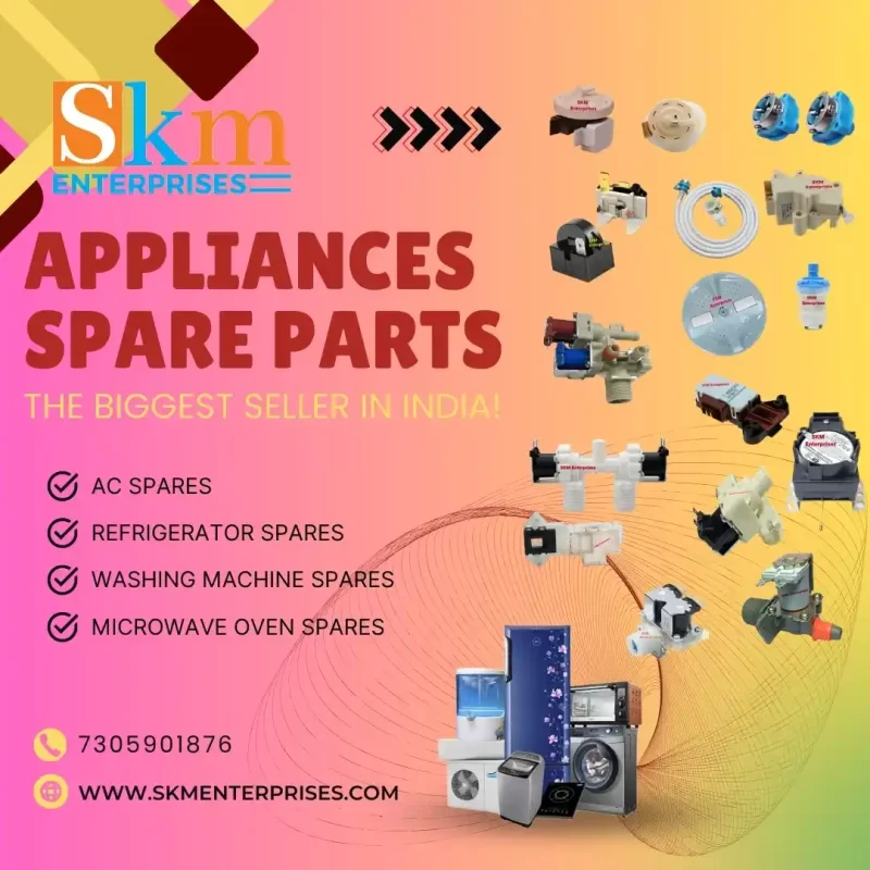 Appliances Spare Parts Shop in Saligarmam, Chennai Tamil Nadu – SKM Enterprises