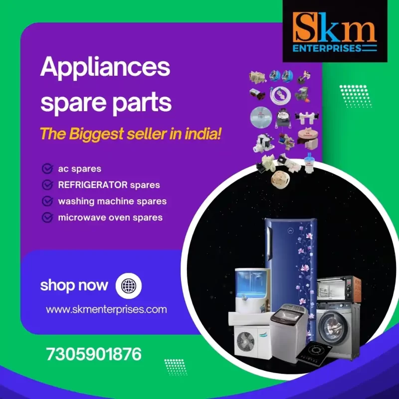 Appliances Spare Parts Shop in Sastri Nagar, Chennai Tamil Nadu – SKM Enterprises