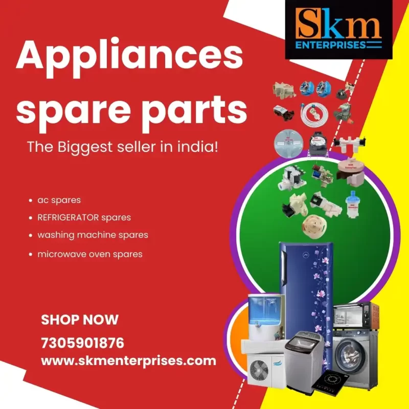 Appliances Spare Parts Shop in Semmancheri, Chennai Tamil Nadu – SKM Enterprises (2)