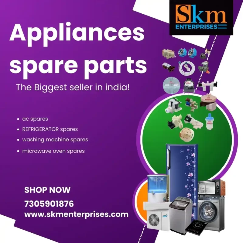 Appliances Spare Parts Shop in Semmancheri, Chennai Tamil Nadu – SKM Enterprises