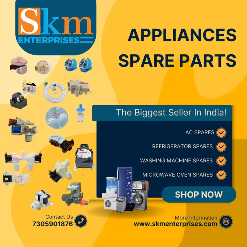 Appliances Spare Parts Shop in Siddipet Telangana – SKM Enterprises