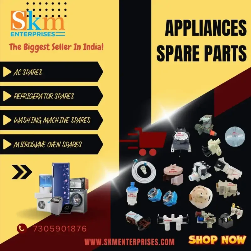 Appliances Spare Parts Shop in South Delhi – SKM Enterprises