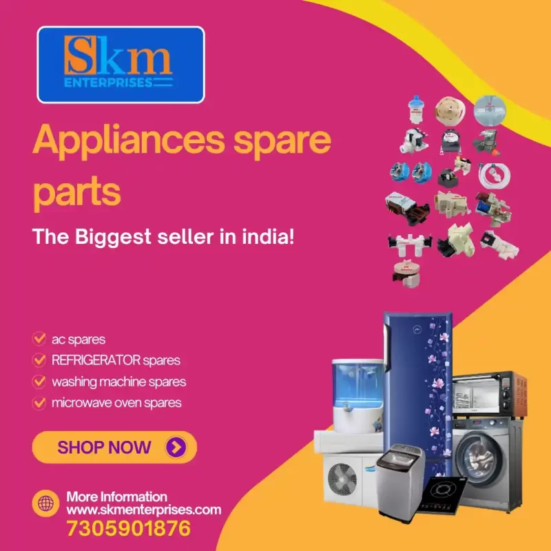 Appliances Spare Parts Shop in Tamulpur Assam– SKM Enterprises