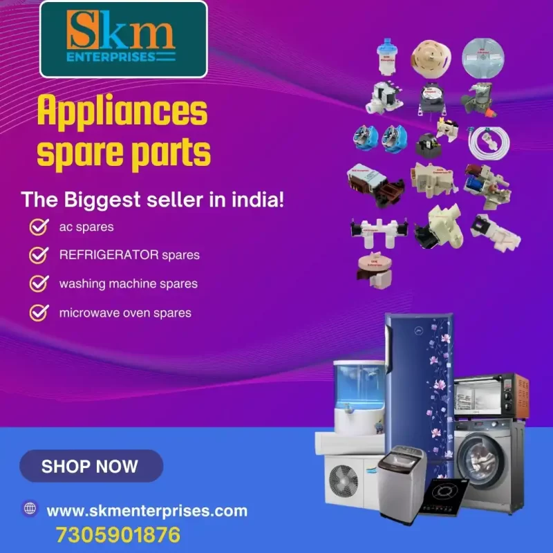 Appliances Spare Parts Shop in Udalguri Assam – SKM Enterprises