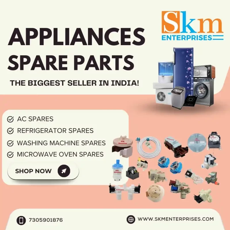Appliances Spare Parts Shop in Surendranagar Gujarat – SKM Enterprises
