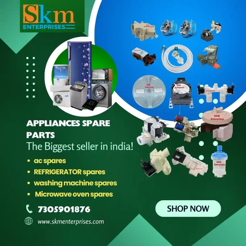 Appliances Spare Parts Shop in Tarn Taran Punjab – SKM Enterprises
