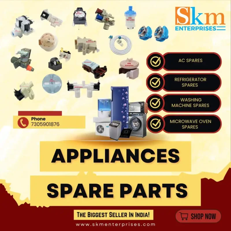 Appliances Spare Parts Shop in Tehri Garhwal Uttarakhand – SKM Enterprises