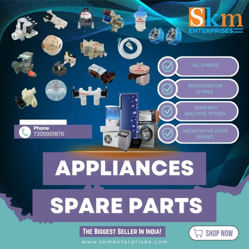 Appliances Spare Parts Shop in Tehri Garhwal Uttarakhand – SKM Enterprises